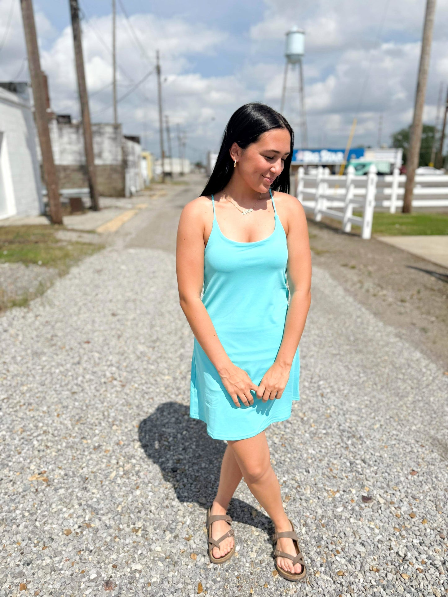 Aqua Athletic Dress