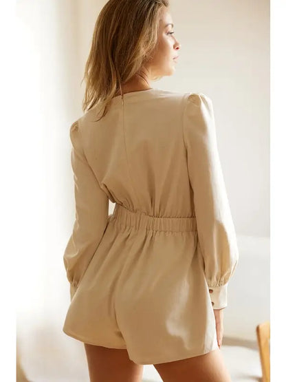 Emma Long Sleeve Romper